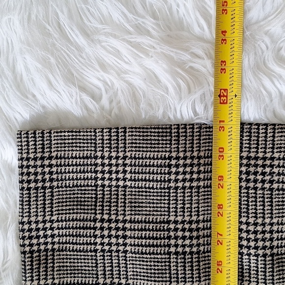 Vintage Harve Benard Houndstooth Plaid Wool Double Breasted Peacoat Size - 14 - Picture 15 of 16